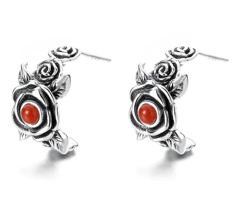 Silver Rose Ring