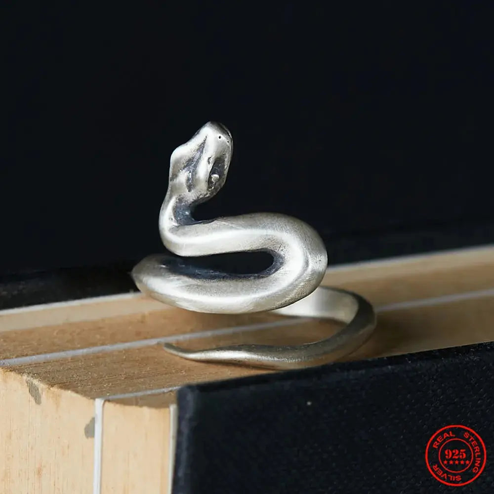 Silver Snake Ring